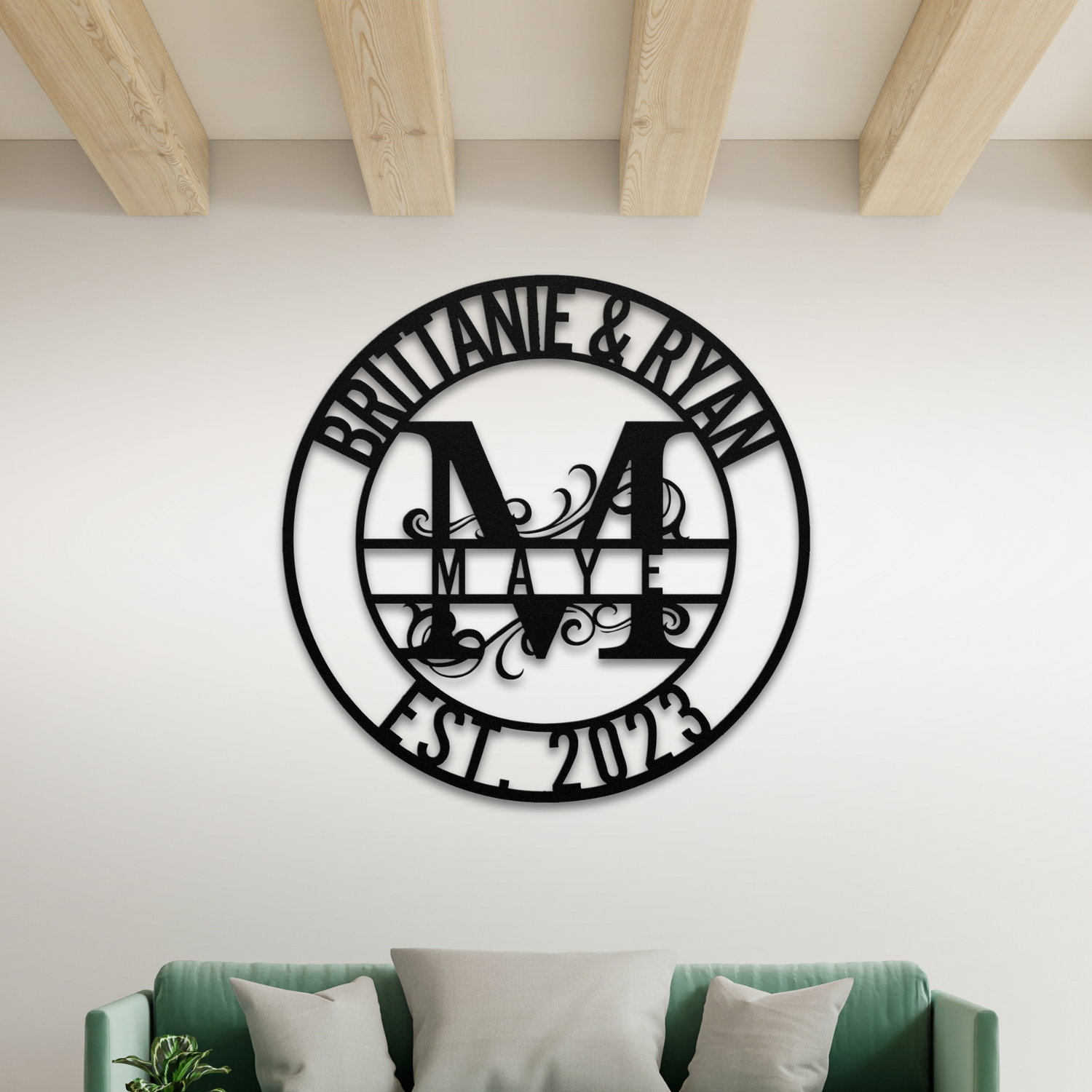 Monogram | Family Name Signs