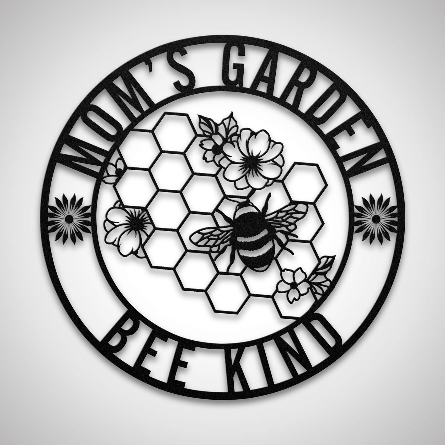 Honeycomb Garden Sign