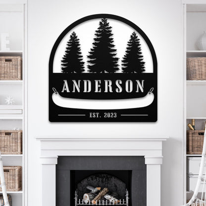 Lakehouse Canoe Sign