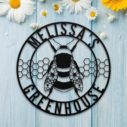 Bee Garden Sign