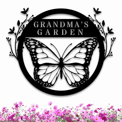 Butterfly Garden Sign